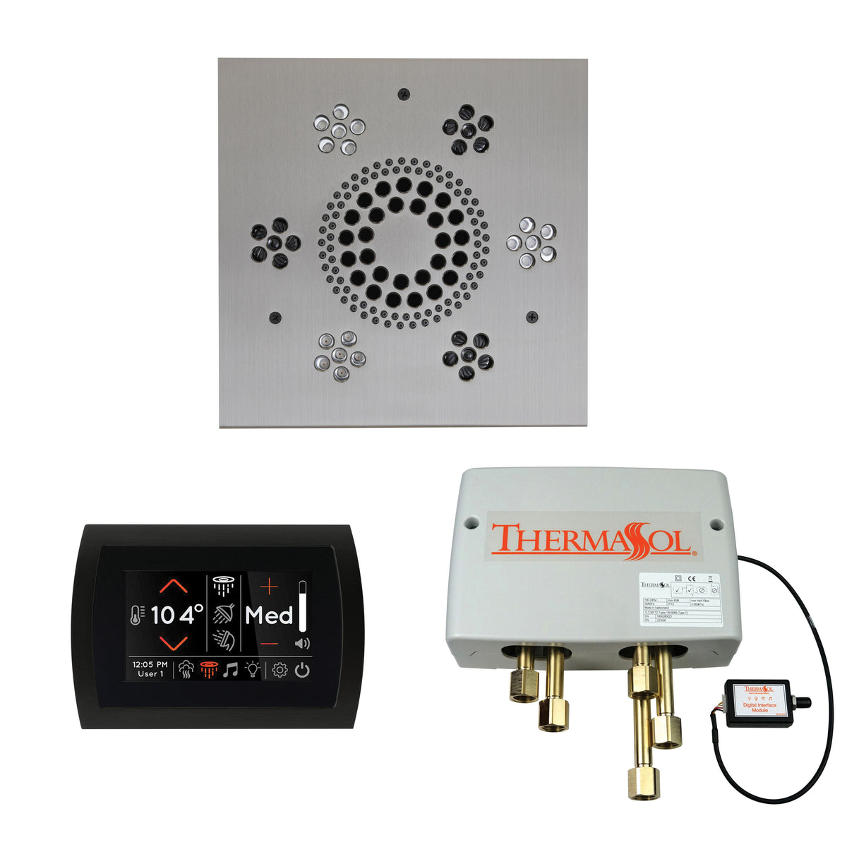 Wellness - Shower Package with Trim - Ceiling Mount