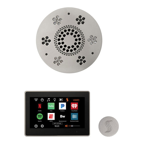 Wellness - Steam Package with Round Trim - Ceiling Mount
