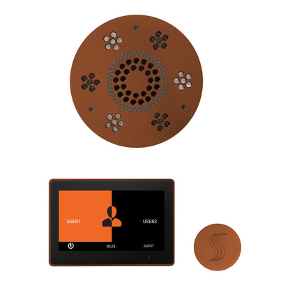 Wellness - Steam Package with Round Trim - LCD Display
