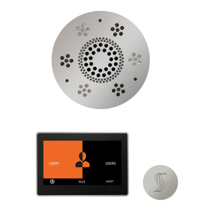 Wellness - Steam Package with Round Trim - LCD Display