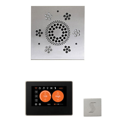 Wellness - Steam Package with Square Trim - Ceiling Mount