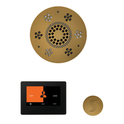 Wellness - Steam Package with Round Trim - Ceiling Mount