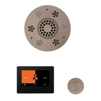 Wellness - Steam Package with Round Trim - Ceiling Mount