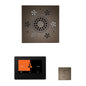 Wellness - Steam Package with Square Trim - Ceiling Mount