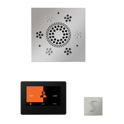 Wellness - Steam Package with Square Trim - Ceiling Mount