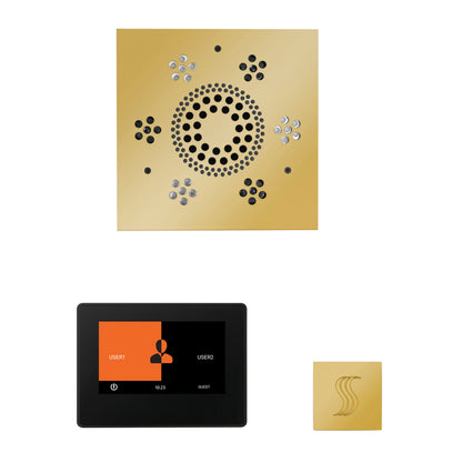Wellness - Steam Package with Square Trim - Ceiling Mount