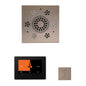 Wellness - Steam Package with Square Trim - Ceiling Mount