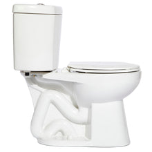 NIAGARA THE ORIGINAL™ N7726RB Toilet Bowl, White, Round Shape, 10 in Rough-In, 16 in H Rim, 2 in Trapway