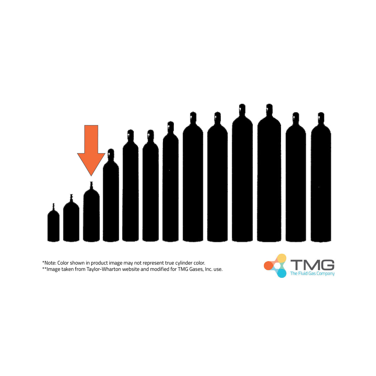 Gas Cylinder - Stainless Steel - Nitrogen