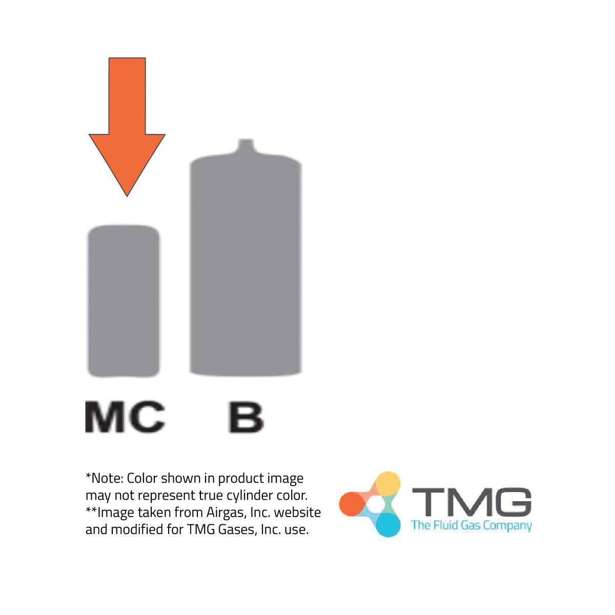 Gas Cylinder - Steel - Acetylene