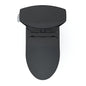 Toto® MS454124CEF#51, Drake® II, Elongated Bowl, 16-1/8 in H Rim, 12 in Rough-In, 1.28 gpf Flush Rate, Ebony, Import