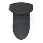 Toto® MS474124CEF#51, Vespin® II, Elongated Bowl, 16-1/8 in H Rim, 12 in Rough-In, 1.28 gpf Flush Rate, Ebony, Import