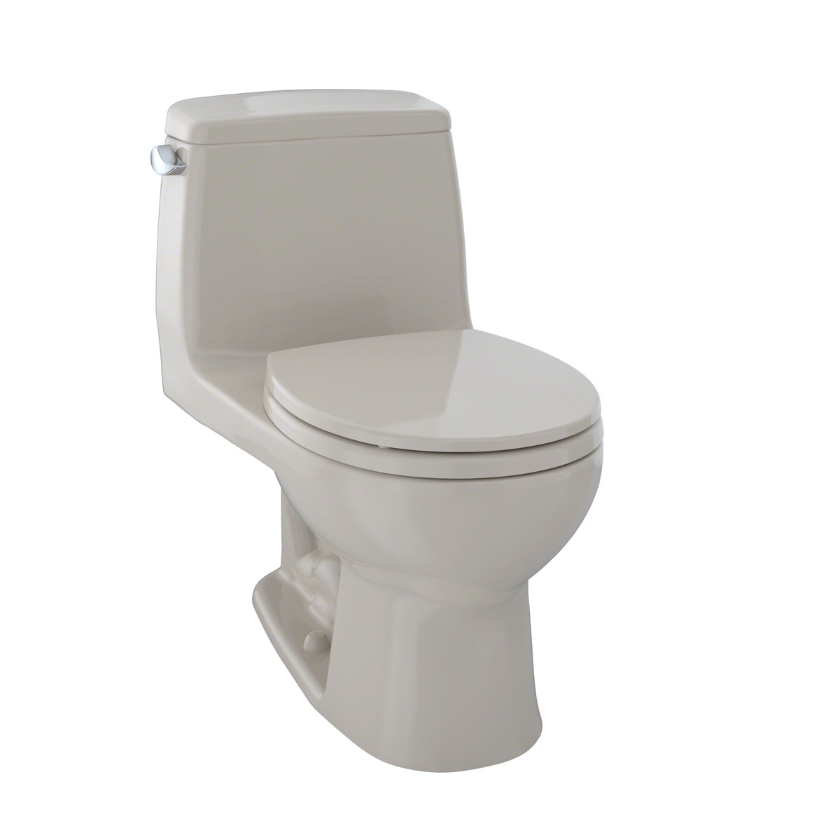 Eco Ultramax - 1-Piece Universal Height Toilet - Round