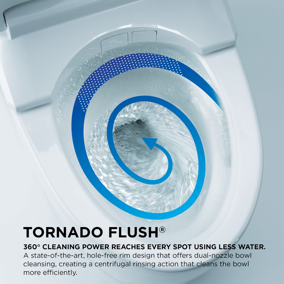 Toto® MS642124CEFG High-Efficiency 1-Piece Toilet