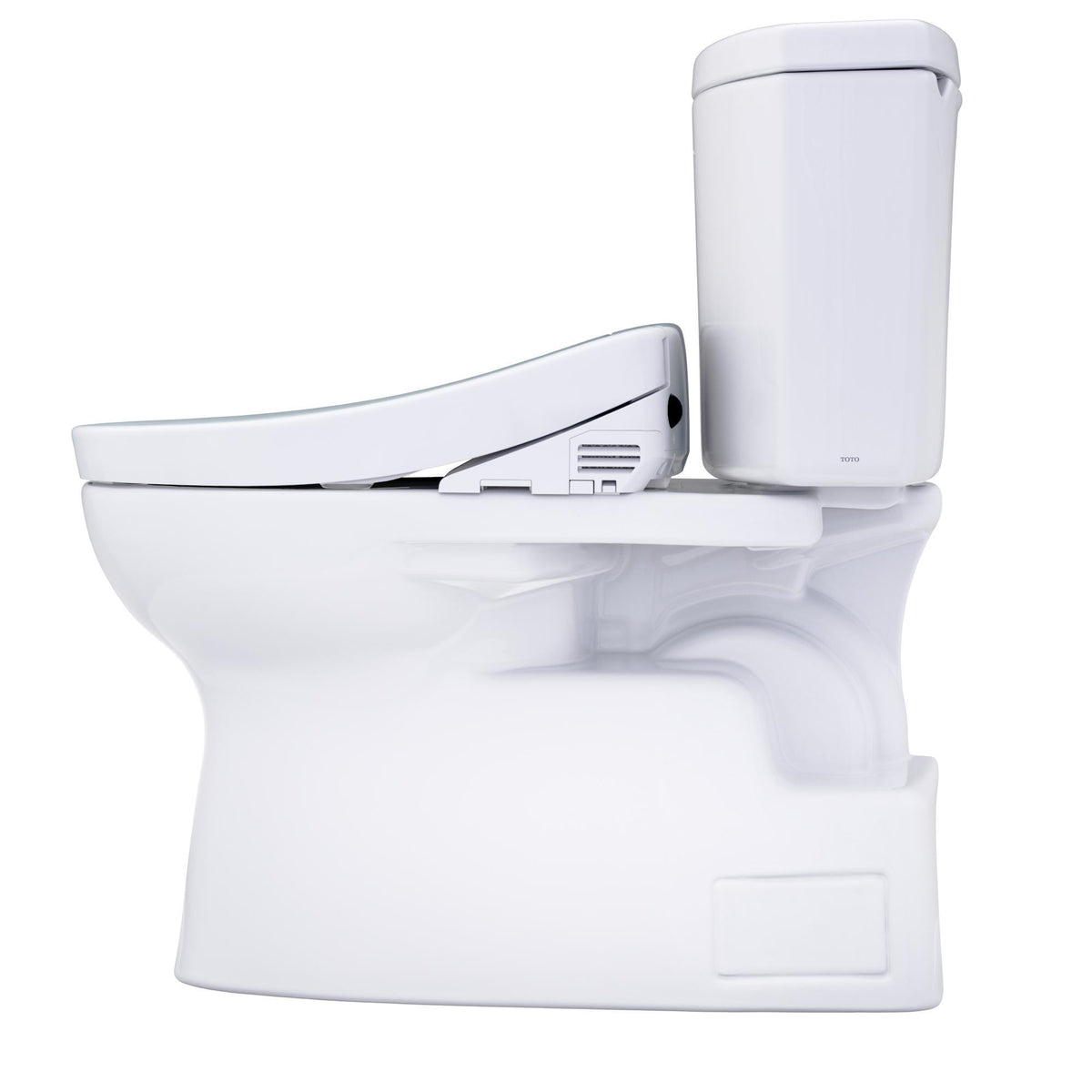 Washlet+ - High-Efficiency Toilet - 1 GPF - Cotton White