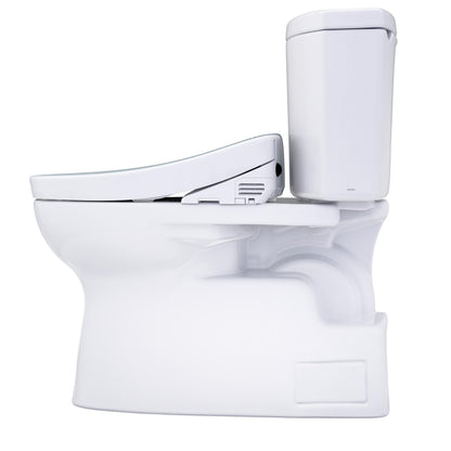 Washlet+ - High-Efficiency Toilet - 1 GPF - Cotton White