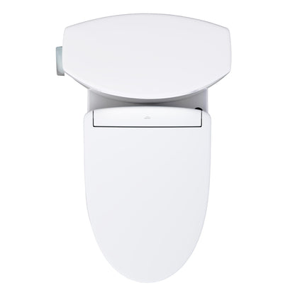 Washlet+ - High-Efficiency Toilet - 1 GPF - Cotton White