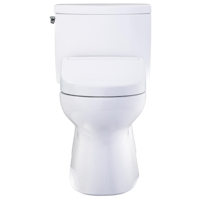 Washlet+ - High-Efficiency Toilet - 1 GPF - Cotton White