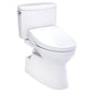 Washlet+ - High-Efficiency Toilet - 1 GPF - Cotton White