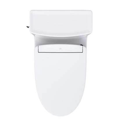 Washlet+ - Toilet - 16-3/16" H Rim - Cotton White