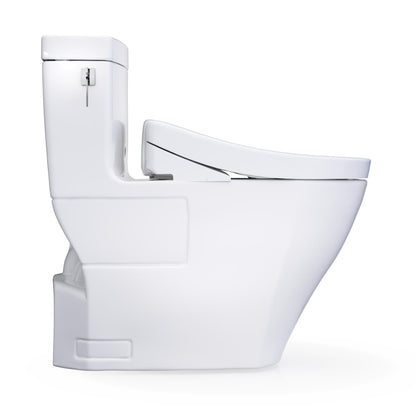 Washlet+ - Toilet - 16-3/16" H Rim - Cotton White