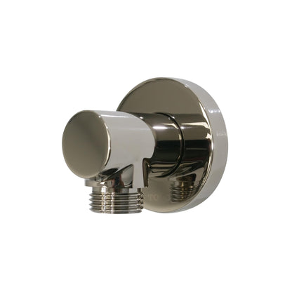 1/2" Round Hand Shower Wall Outlet - NPT x G 1/2