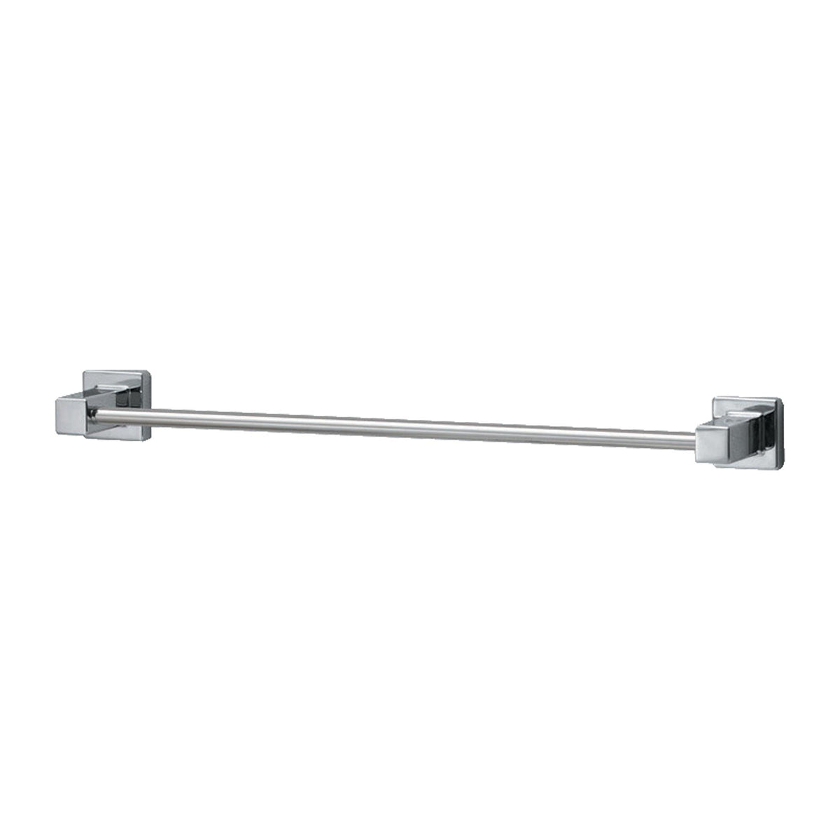Toto® Wall Mount Square Towel Bar, 1-9/16 in OAH x 2-3/16 in OAD, Zinc Alloy/Stainless Steel, Import