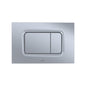 Push Button Plate - Matte Silver