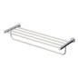 Toto® YTS406BU#CP Round Towel Shelf With Hanging Bar, 23-5/8 in L x 7-7/8 in W x 1-3/4 in H, Import