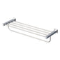 Toto® YTS408BU#CP Square Towel Shelf With Hanging Bar, 23-5/8 in L x 7-7/8 in W x 1-3/4 in H, Import