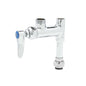 T & S B-0155-LNEZ Easy-Install Add-On Faucet, 9.46 gpm Flow Rate, Polished Chrome, 1 Handles, Domestic