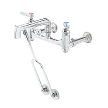 T & S B-0650-BSTP Service Sink Faucet, 18.45 gpm Flow Rate, 8 in Center, Polished Chrome