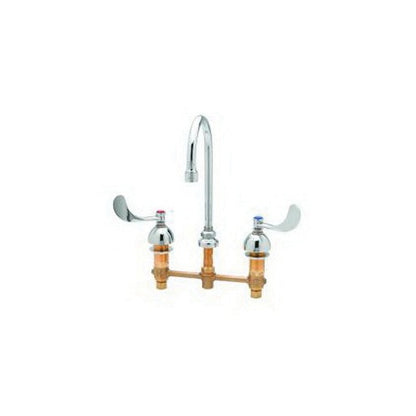 Concealed Widespread Bathroom Manual Faucet - 2.2 GPM