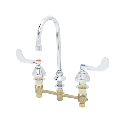 Concealed Widespread Bathroom Manual Faucet - 2.2 GPM
