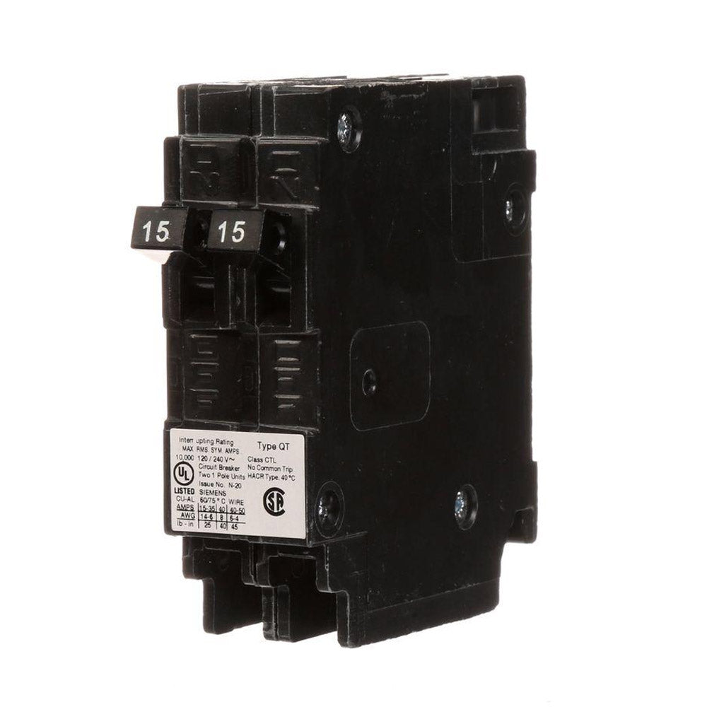 15A/15A DPLX Breaker
