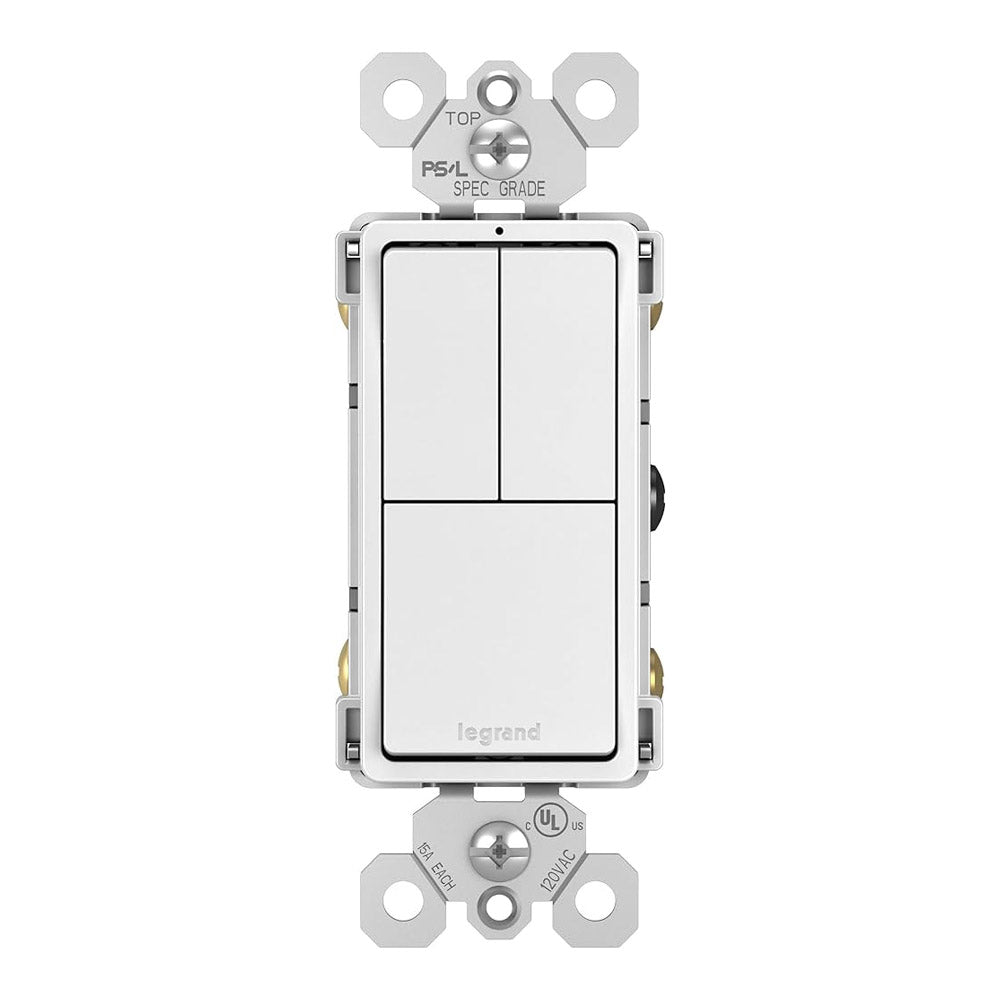 15A WHT 3 SP Switches