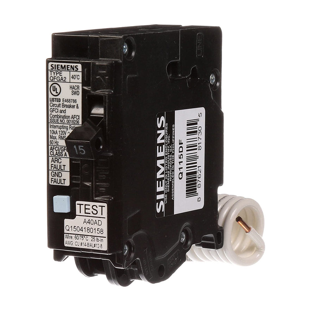 15A GFCI/AFCI Breaker