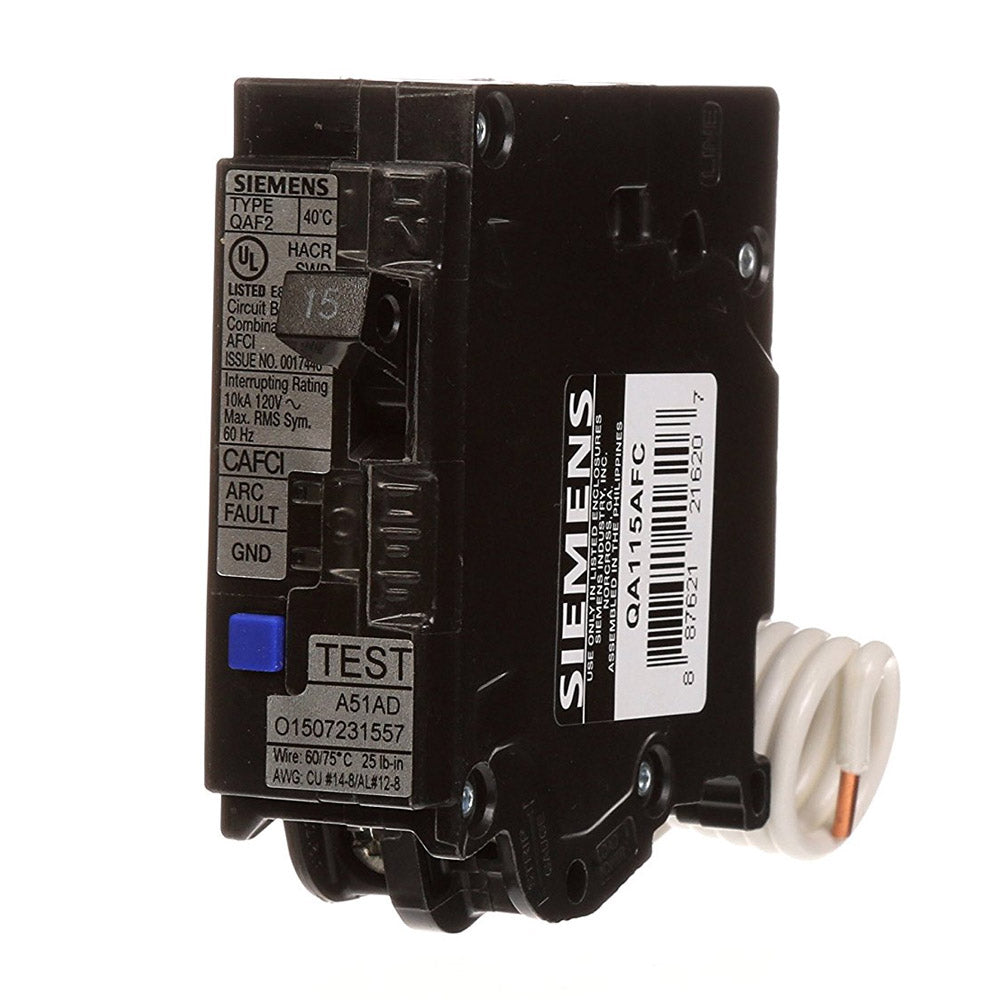 Siemen 15A AFCI Breaker