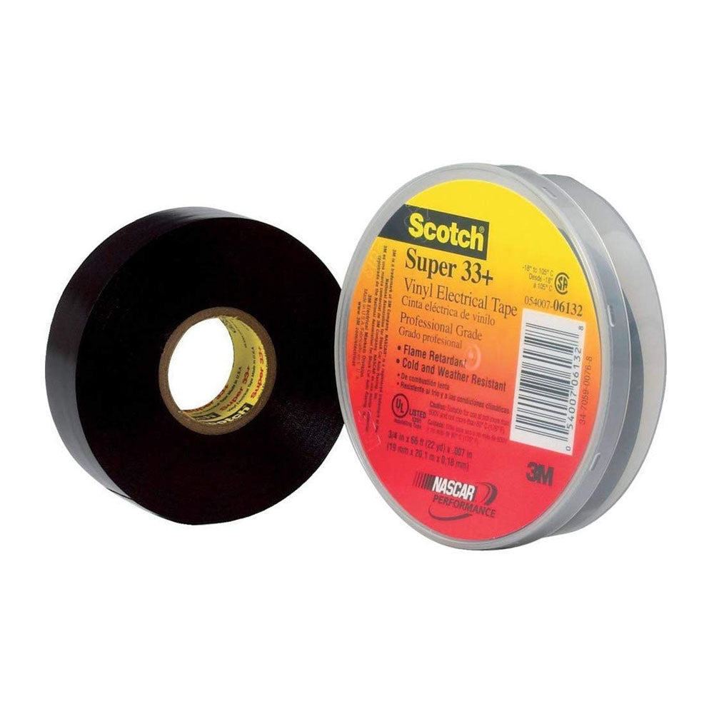 3/4x66BLK Plas ElecTape