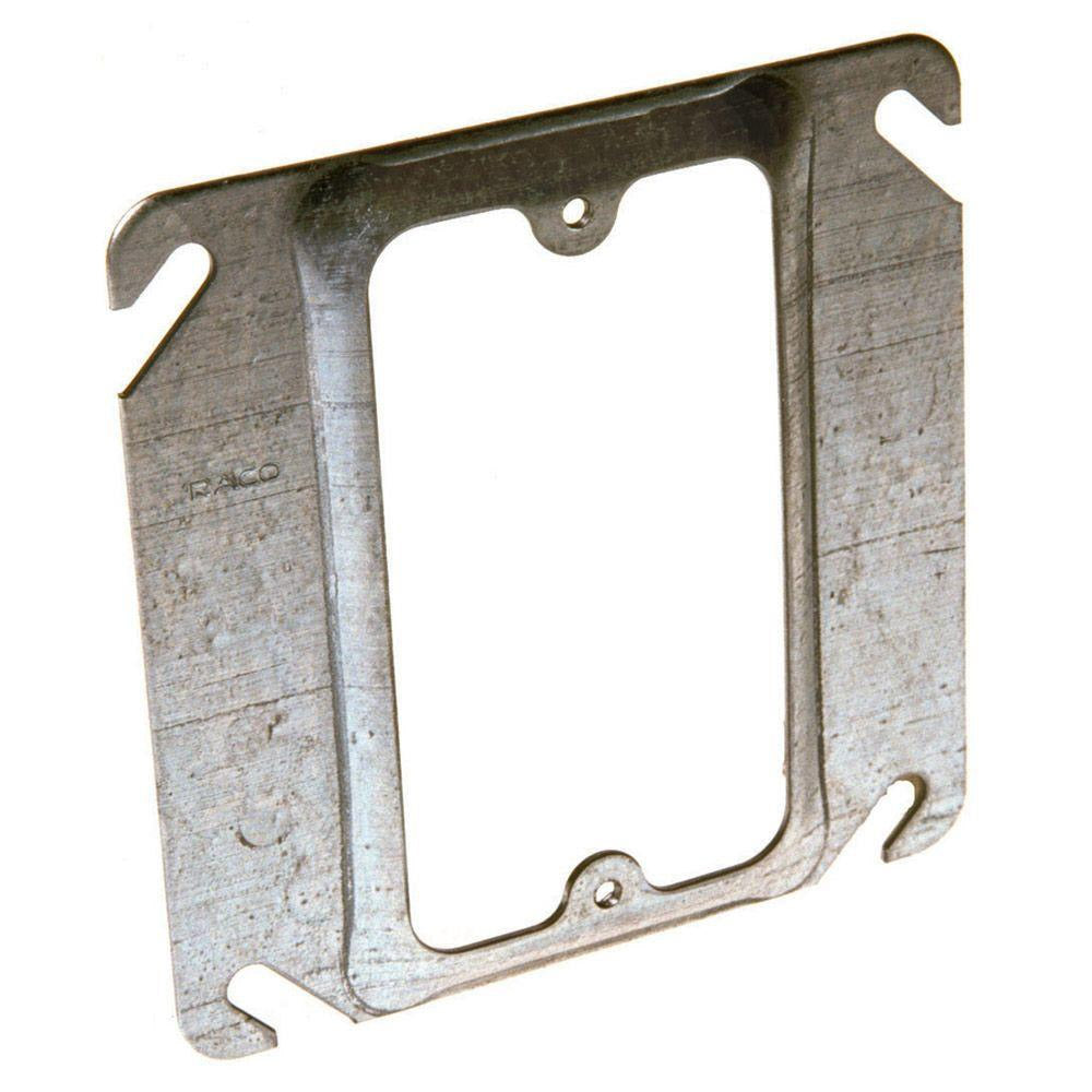 4" SQ 1G 1/2 Rise Cover