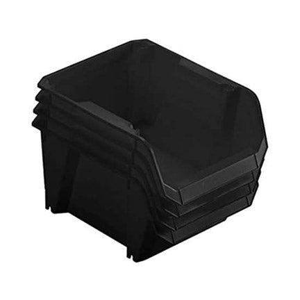 4PK #3 BLK Storage Bin