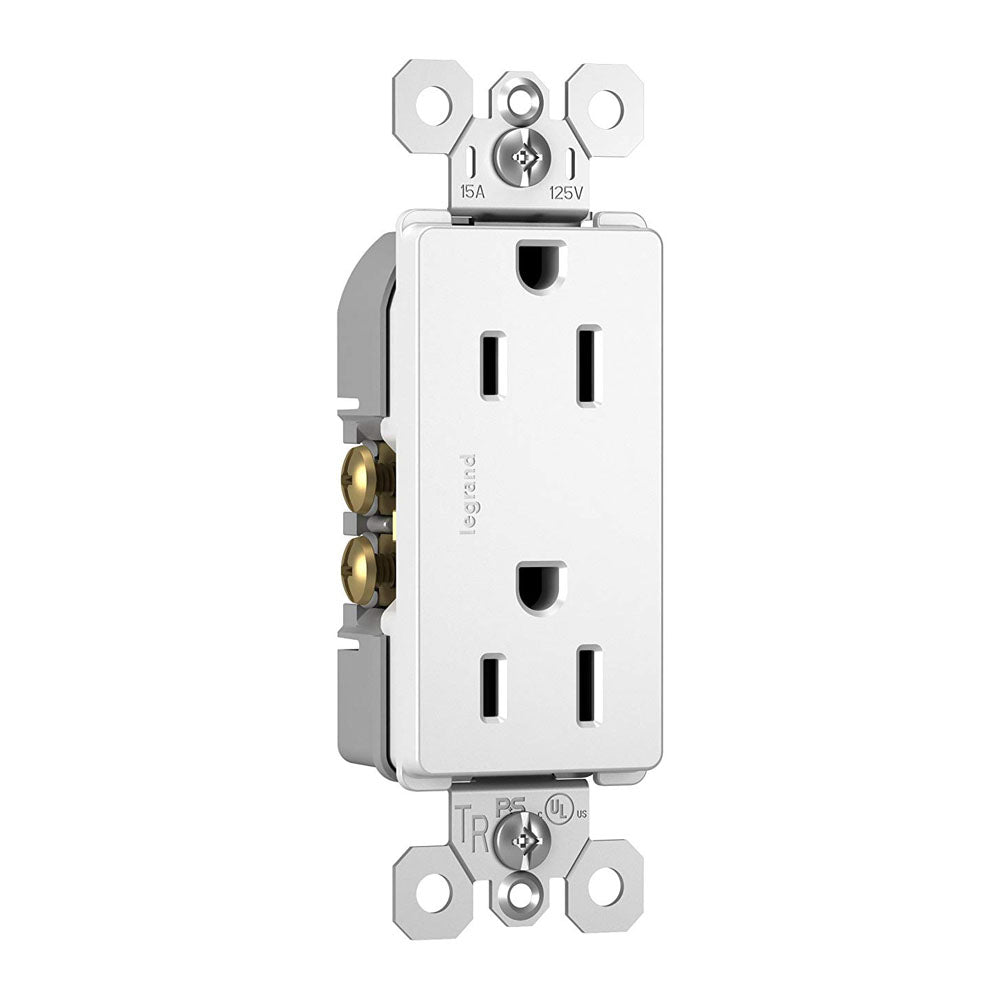15A WHT 2P Deco Outlet