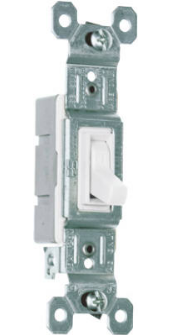 15A WHT SP TOG Switch
