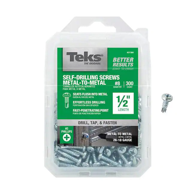 300PK#8x1/2" Phil Screw