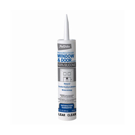 EC 9.8OZ CLR Sili Caulk