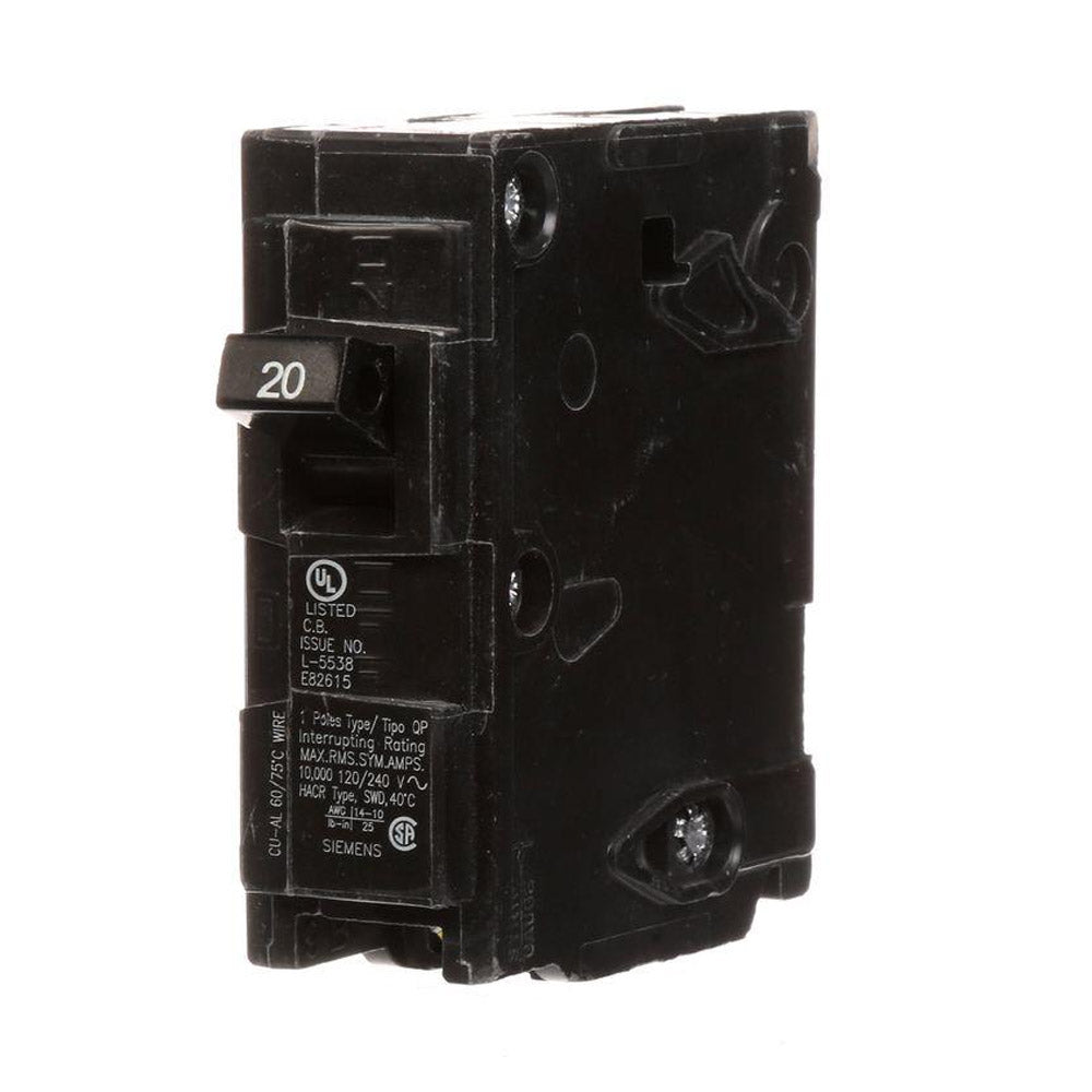 20A 1" SP Circ Breaker