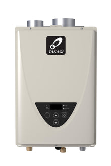 Takagi 100227715 200 Tankless Water Heater, Liquid Propane/Natural Gas Fuel, 190000 Btu/hr Heating, Indoor/Outdoor: Outdoor, Non-Condensing, 8 gpm Flow Rate, 4 in Vent, 0.82, Commercial/Residential