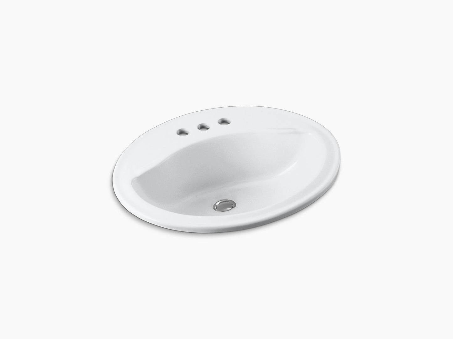 Sanibel™ 20" Oval Drop-In Bathroom Sink