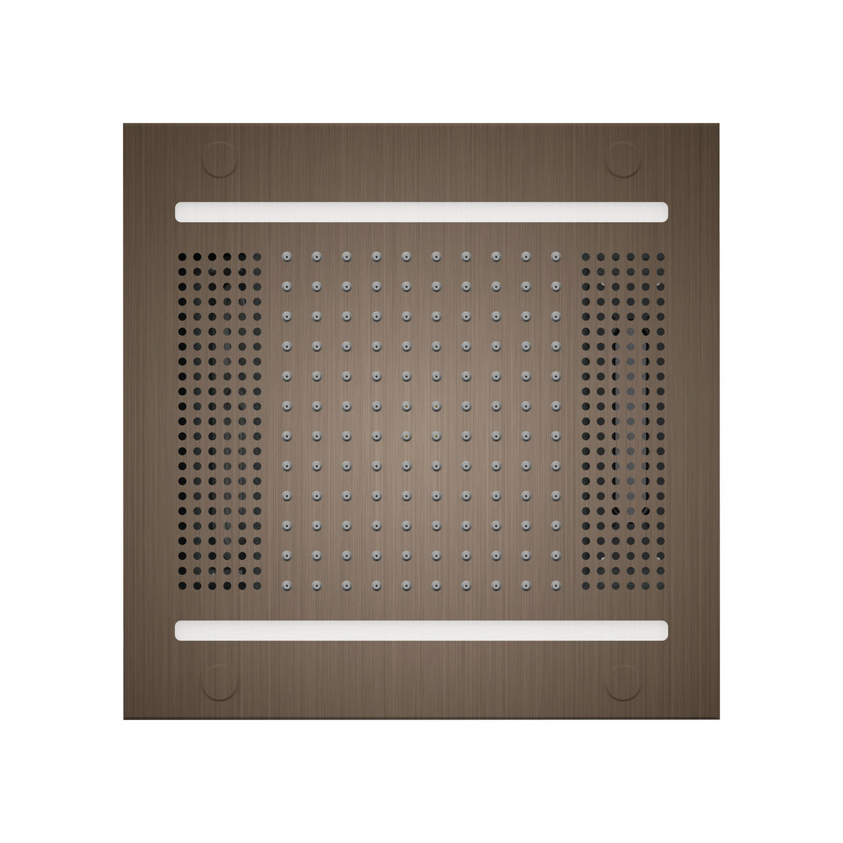 Hydrovive - 1-Function Rain Shower Head - Antique Nickel