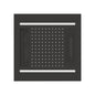 Hydrovive - 1-Function Modern Rain Shower Head - Matte Black
